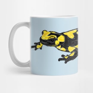 Artwork of a Fire Salamander I Mug